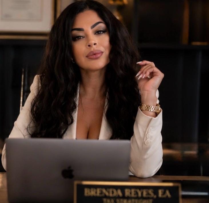 Brenda Reyes in her office